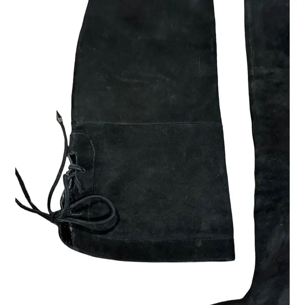 2000s Sam Edelman Kayla Over the Knee Suede Platform Boots 8.5
